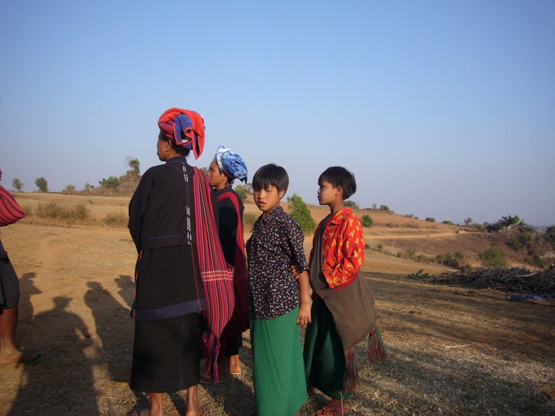 Locals on their way to the BIG celebrations.